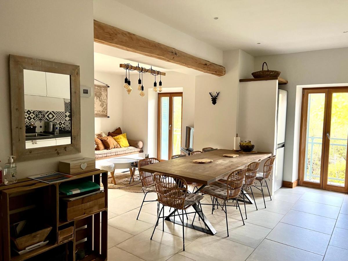 Bel Appartement 8 Personnes A Saint Chaffrey エクステリア 写真